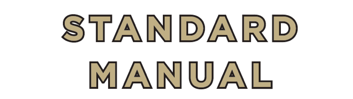 STANDARD MANUAL NEW OPEN